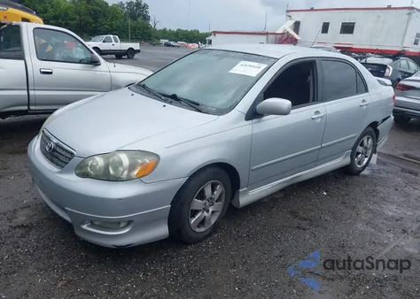 2007 Toyota Corolla Ce/Le/S from USA, damaged, VIN 2T1BR32E37T785042